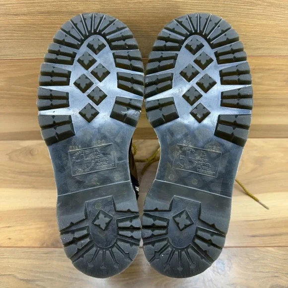 Dr. Martens Jadon Max Platform Chunky Womens 7 Combat Boots Black Leather Zip 38 - Picture 9 of 11